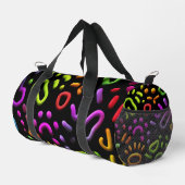 Abstrakte Formen Duffle Bag (Rechte Ecke)