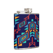 Abstrakte Formen Flachmann (Rechts)