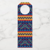 Abstrakte Formen Flaschenanhänger (Rückseite)