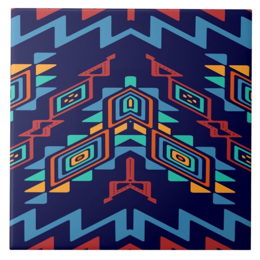 Abstrakte Formen Fliese (Vorderseite)