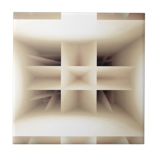 Abstrakte Formen Fliese (Vorderseite)