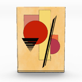 Abstrakte Formen Fotoblock