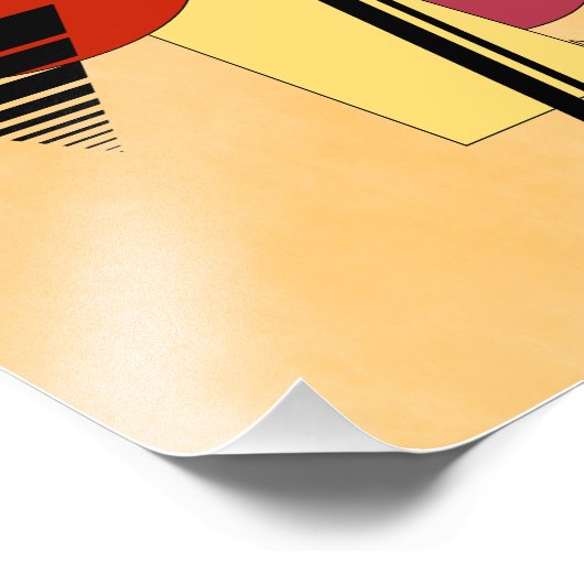 Abstrakte Formen Fotodruck (Ecke)