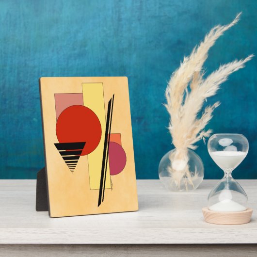 Abstrakte Formen Fotoplatte (Seite)