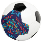 Abstrakte Formen Fußball (Dreiviertel)
