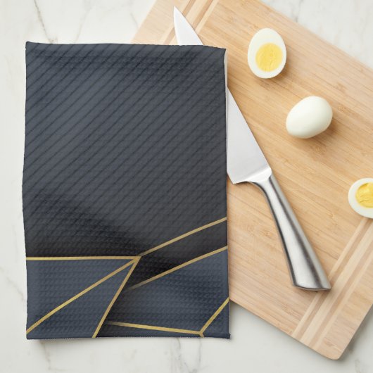 Abstrakte Formen Geschirrtuch (Viertel Falte)