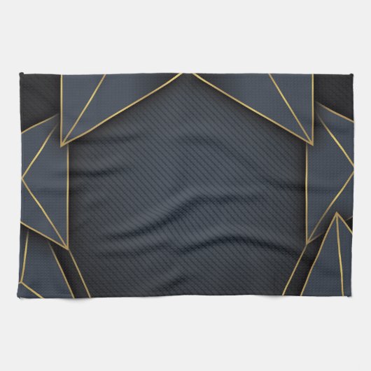 Abstrakte Formen Geschirrtuch (Horizontal)