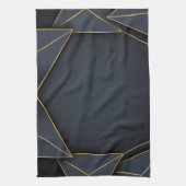 Abstrakte Formen Geschirrtuch (Vertikal)