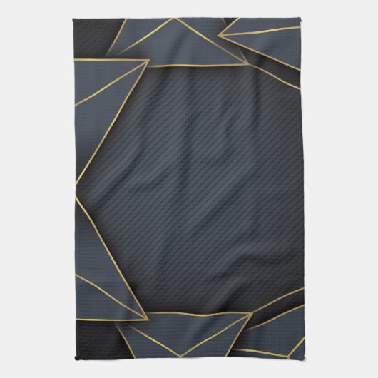 Abstrakte Formen Geschirrtuch (Vertikal)