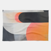 Abstrakte Formen Geschirrtuch (Horizontal)