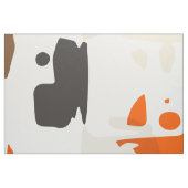 Abstrakte Formen in Retrofarben Stoff (Fat Quarter (45,7 x 55,9 cm))