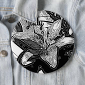 abstrakte Formen in Schwarz und Weiß, modern silbe Button (Beispiel)