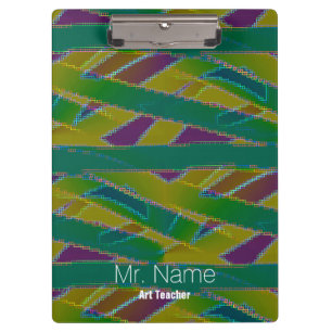 Abstrakte Formen Individuelle Name Zwischenablage  Klemmbrett