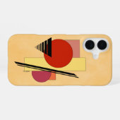 Abstrakte Formen iPhone 16 Hülle (Rückseite (Horizontal))