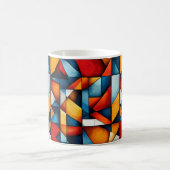 Abstrakte Formen Kaffeetasse (Mittel)