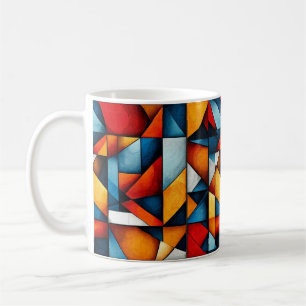 Abstrakte Formen Kaffeetasse
