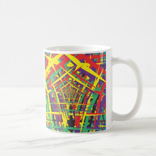 Abstrakte Formen Kaffeetasse (Rechts)