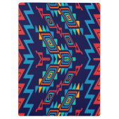 Abstrakte Formen Klemmbrett (Rückseite)