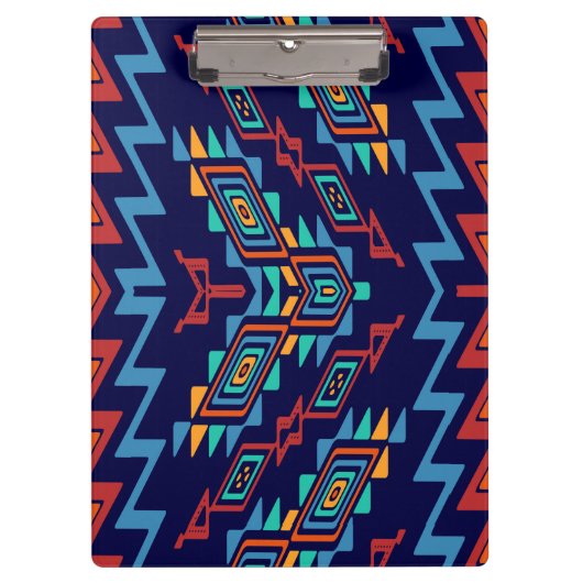 Abstrakte Formen Klemmbrett (Vorderseite)