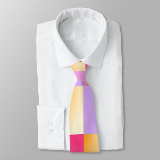 Abstrakte Formen Krawatte (Gebunden)