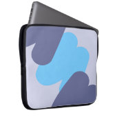 Abstrakte Formen Laptopschutzhülle (Vorne Rechts)