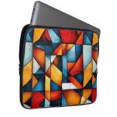 Abstrakte Formen Laptopschutzhülle (Vorne Rechts)