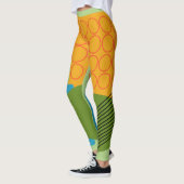 Abstrakte Formen Leggings (Links)