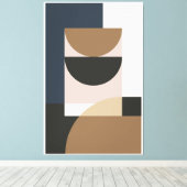 Abstrakte Formen Leinwanddruck (Insitu (Holzboden))