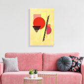 Abstrakte Formen Leinwanddruck (Insitu (Wohnzimmer))