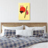Abstrakte Formen Leinwanddruck (Insitu (Schlafzimmer))