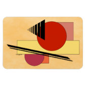 Abstrakte Formen Magnet (Horizontal)