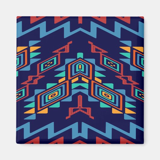 Abstrakte Formen Magnet (Vorne)