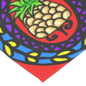 Abstrakte Formen, Matisse Style, Text hinzufügen, Mittelgroßer Tischläufer (Ecke)