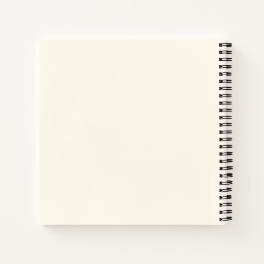 Abstrakte Formen Modernes Design Personalisiert Notizblock (Rückseite)