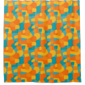 Abstrakte Formen Mosaik 310722 Duschvorhang (Vorderseite)