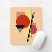 Abstrakte Formen Mousepad (Mit Mouse)