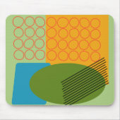 Abstrakte Formen Mousepad (Vorne)