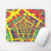 Abstrakte Formen Mousepad (Mit Mouse)