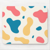 Abstrakte Formen Mousepad (Vorne)