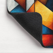 Abstrakte Formen Mousepad (Ecke)