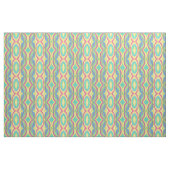 Abstrakte Formen Muster Rosa Gelb Grün Blau Stoff (Yard (91,4 cm))