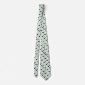 Abstrakte Formen Neck Tie Krawatte (Rückseite)