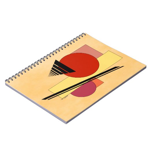 Abstrakte Formen Notizblock (Linke Seite)