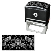 Abstrakte Formen Permastempel (Beispiel)