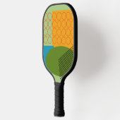 Abstrakte Formen Pickleball Schläger (Links)