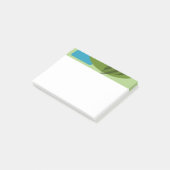 Abstrakte Formen Post-it Klebezettel (angewinkelt)