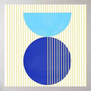 abstrakte Formen Poster