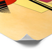 Abstrakte Formen Poster (Ecke)
