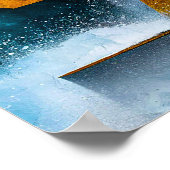 Abstrakte Formen Poster (Ecke)