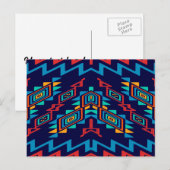 Abstrakte Formen Postkarte (Vorne/Hinten)